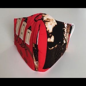 FASHIONABLE RED COLOR FACE MASK